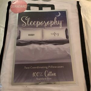Sleeposophy Two Coordinating Pillowcases